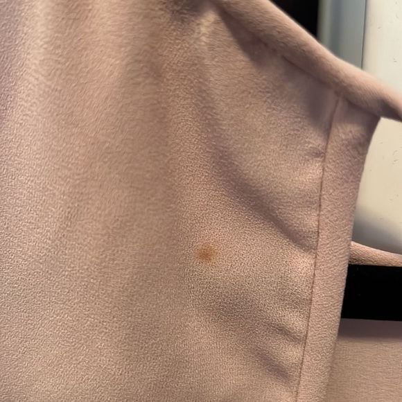 Wilfred blush pink midi jumpsuit - open back with tie. Elastic waist - medium - Picture 4 of 5